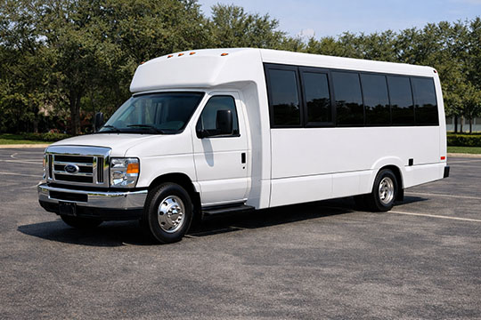 18-passenger minibus available for charter in Gresham, OR